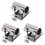 3X Fishing Umbrella Base Stand, Adjustable Stainle 1