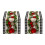2X Black and White Gingham Christmas Table Runner 2