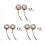 3X Carbon Brush Holder Brushes for SFC14-A SFC14A 1