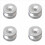 4X Top Rear Luggage Tool Box Case Trunk Bracket Bu 3