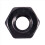 M2.5X0.45mm Zinc Plated Nylon Insert Hex Lock Nuts 5