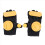 4X Skateboard Gloves Downhill Slide Longboard Prot 3