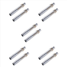 10 PCS Silver Aluminum Alloy Chalk Keeper Holder