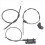 9PCS Engine Bowden Cable Hood Release Wire for E39 3