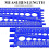 2Pc Nut Bolt Thread Gauge Checker Size and Measure 7