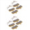 8X Front and Rear Brake Pads Disc for Sur Ron Sur- 2