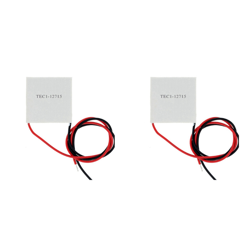 2X Elements Peltier Tec1-12715 Thermoelectric Modu 4852142899983