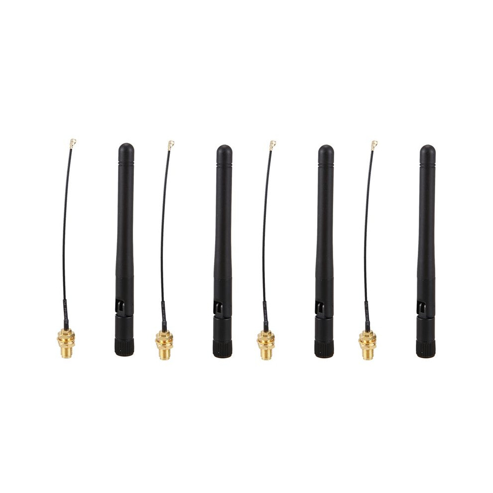 4X 433Mhz Antenna 3Dbi Gsm Rp-Sma Plug Rubber Wate 4851335371060
