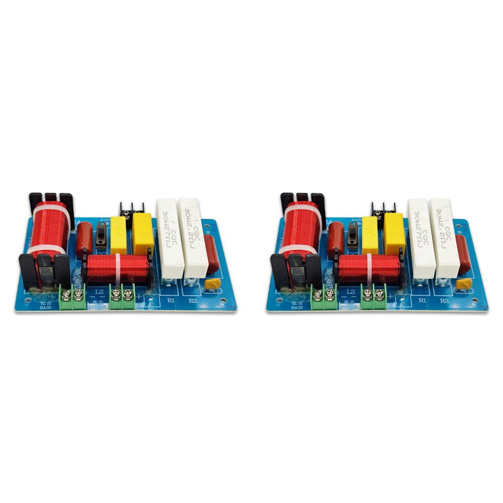 2X Pa-2A 450W 2 Way Audio Speaker Divider Treble F 4851335328460