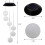 2X Outdoor Solar-Powered Hanging Wind Chime, Windc 5