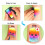 Face Paint Sponges Painting Black High Density for 7