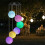 2X Outdoor Solar-Powered Hanging Wind Chime, Windc 7