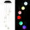 2X Outdoor Solar-Powered Hanging Wind Chime, Windc 6