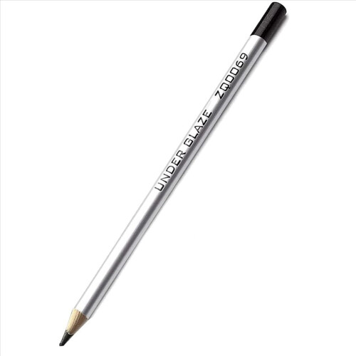 3X Black Underglaze Pencils, Pencils for Pottery,U 2