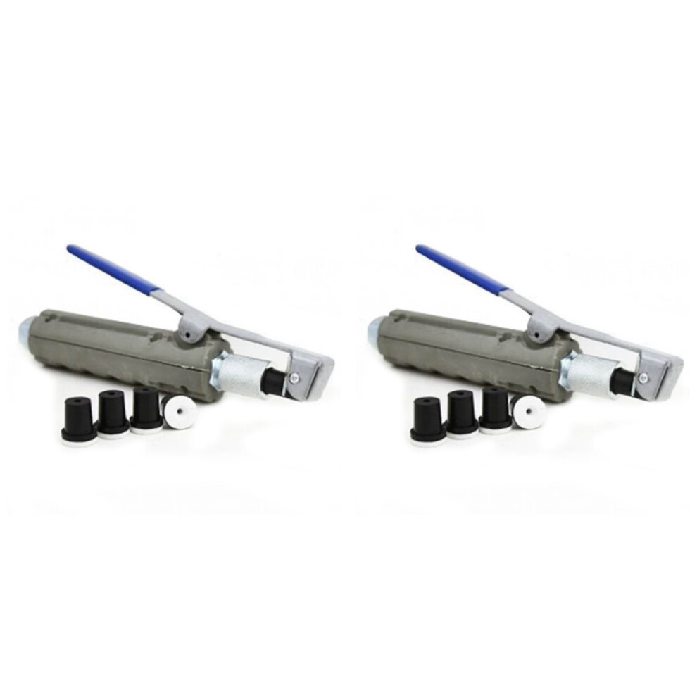 2X Small Sandblasting Machine Mobile With 4 Nozzle 4852142899624