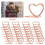 Table Number Holders 64Pcs, Place Card Holder Hear 4