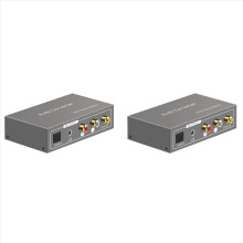 2X 192Khz Audio Converter Toslink Optical Coaxial