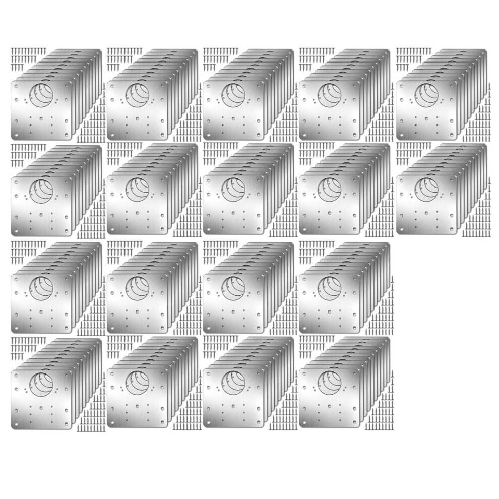 Photos - Other for Repair 100Pcs Cabinet Hinge Repair Plate Kit Kitchen Cupb