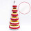 200 Pieces Plastic White Cake Dowel Rods for Tiere 11