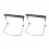 2X Professional Harmonica Neck Holder Adjustable S 1