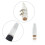 2X B Key Clarinet Mouthpiece ABS Transparent Wind 9