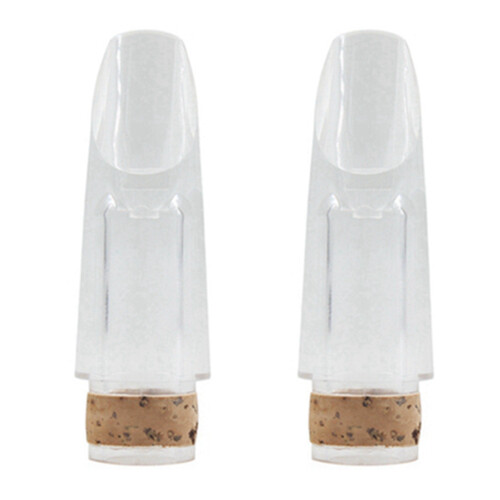 2X B Key Clarinet Mouthpiece ABS Transparent Wind 1
