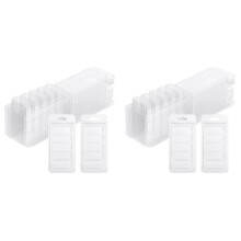 100 Pcs Wax Melt Containers, 5-Cavity Clamshell Mo