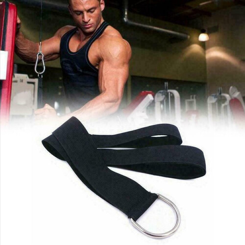 2X Triceps Training Device Rope Nylon Pull Down Co 2