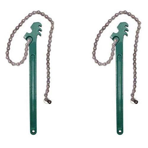 2pcs 16 Inch Chain Wrench, Pipe Wrench