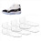Floating Shoe Display Stand - 18 Shelf for Wall Sn 10