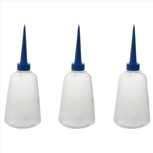 3X, 250Ml Clear White Blue Plastic Liquid Glue App 1
