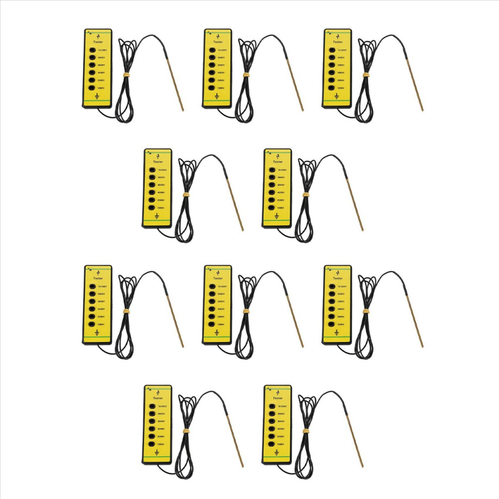 Semoic 10X Fence Voltage Tester Farm Fencing Electric Sol