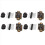 4X VL53L1X Ranging Flight Time Sensor Module 3V-5V 2