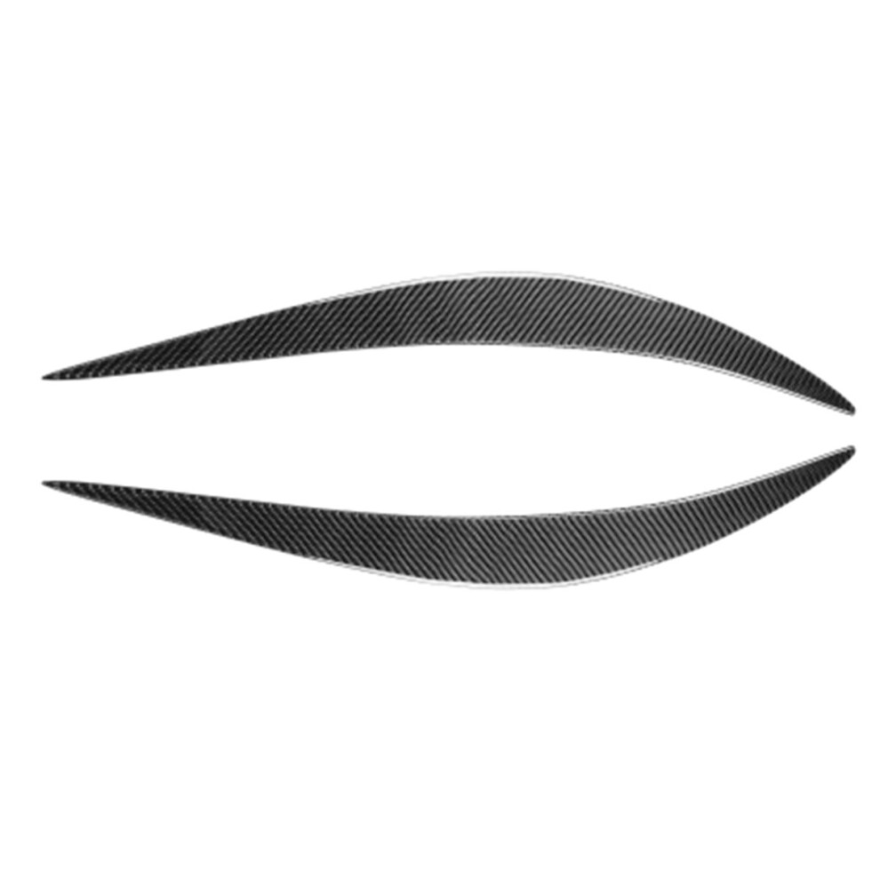 Headlight Eyelid Headlamp Eyebrow Sticker Strip Trim Cover For Q50 2014 - 2022 Carbon Fiber 4851586945409