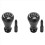 2X Car 5 Speed Gear Stick Shift Knob Head for 106 2