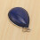2X Κολιέ μενταγιόν από πολύτιμους λίθους Lapis Lazuli 1,42X1,02 ίντσες HOT 7