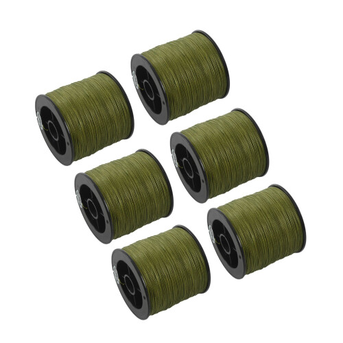 6X, 500 M 30 LB 0.26mm Πετονιά ψαρέματος Δύναμη PE Πλεγμένη 4 Κλωστές Πράσινη