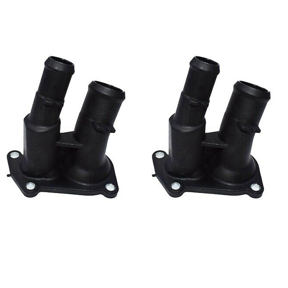 2X Thermostat Housing Coolant Flange Fit For C-Max Focus Fusion Mondeo Fiesta 2001-2012 1707050 2S6g-9K478-Bc 4854179429423
