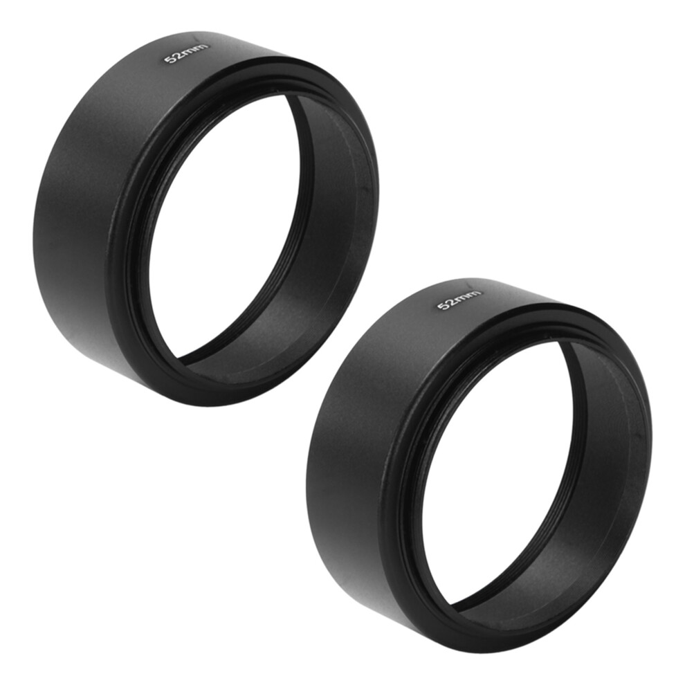 2X 52Mm Mount Standard Metal Lens Hood For Light 4854179404772