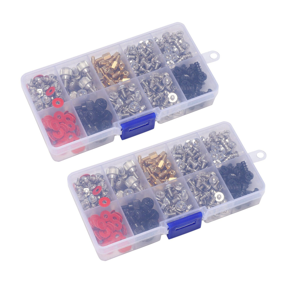 720Pcs Personal Computer Screw,Pc Case Screws,Motherboard Standoffs For Hard Drive Pc Case Motherboard Fan Power Graphic 4853137735903