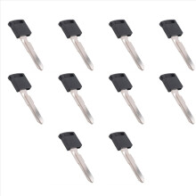 10x Smart Remote Emergency Key Rohling Uncut Insert PG543K für SX-4 Grand Vitara 2006-2012