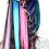 39 pezzi di extension per capelli colorate con clip, 55 cm, sintetiche e lisce, arcobaleno 5