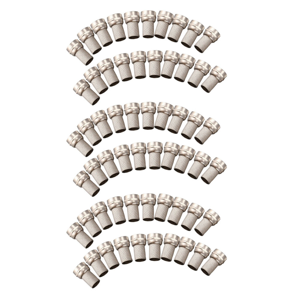 60Pcs Cctv Rg6 F-Type Twist-On Coax Coaxial Cable Connector Male 4854179446826
