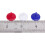 250 PCS Golf Ball Marker 18mm Random Color 6