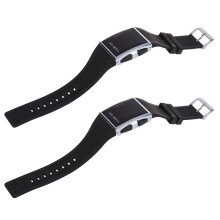 2 relojes deportivos digitales de lujo para hombre con luz LED roja, estilo regalo - Negro