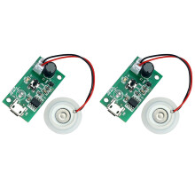 2X Ultrasonic Mist Maker Atomizer Transducer Atomizer Film Plate Accessories Humidifier Rubber Gasket 20MM