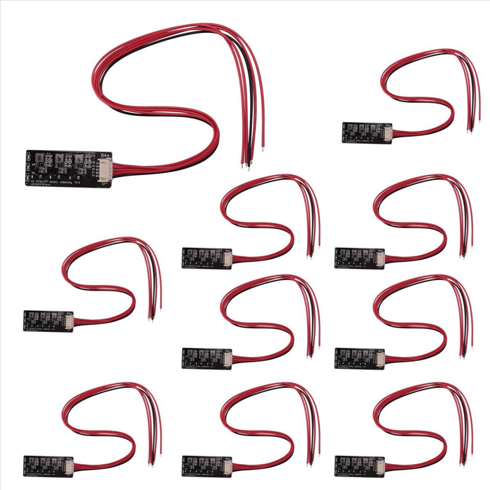 10X 4S Li-Ion Lipo Lifepo4 Lfp Battery Active Equalizer Balancer 1.2A Balance Energy Transfer Board 4853137739468
