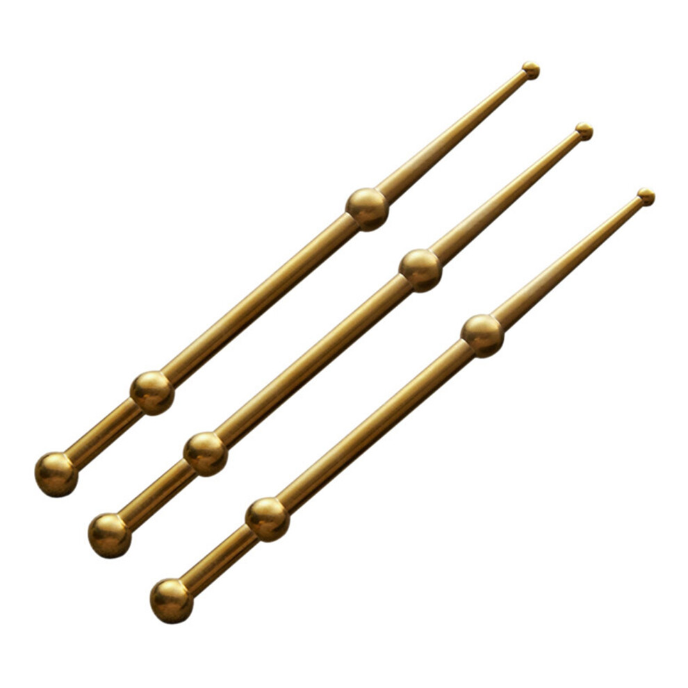 Gold 3X Face Eye Massage Pen Reflexology Massage Tool Spa Therapy Stimulator Acupoint Massager Dredge Meridian