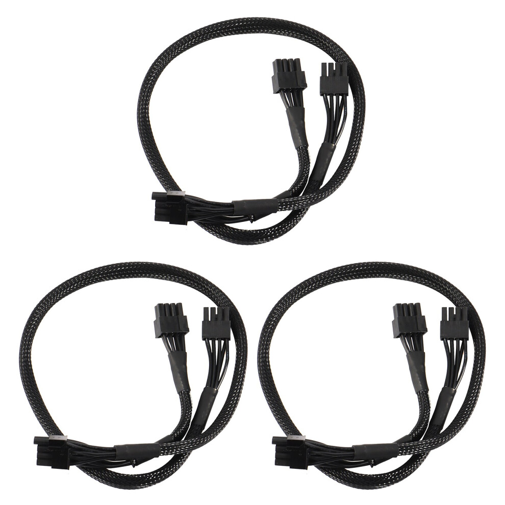 3X Psu 8Pin To Dual 8Pin(6+2) Pin Pcie Modular Power Supply Cable For Supernova G2 G3 P2 T2 Gs 650 750 850 1000 4853137752412