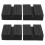 4 τεμάχια Universal Car Ride Slotted Lift Jack Disk Block Last Pad Adapter 1